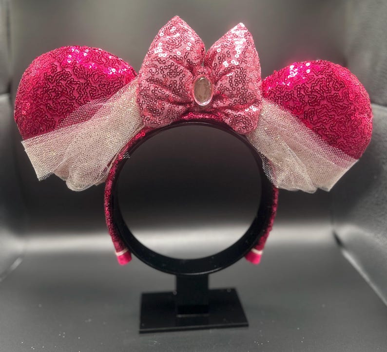 Slumbering Rose Ears &mdash; handmade ear headband by Cluless Designs